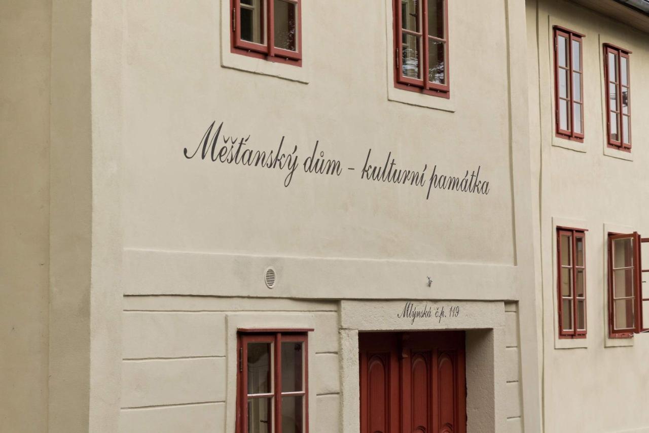 Měšťanský dům - kulturní památka Mlýnská 119 Jindřichův Hradec Exteriér fotografie